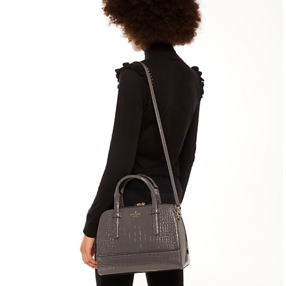 Kate Spade Small Felix Riverside Exotic - Picture 2 of 7